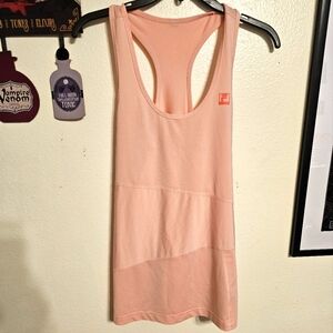 ☀️Fila Pink Striped  Racerback Tank Top